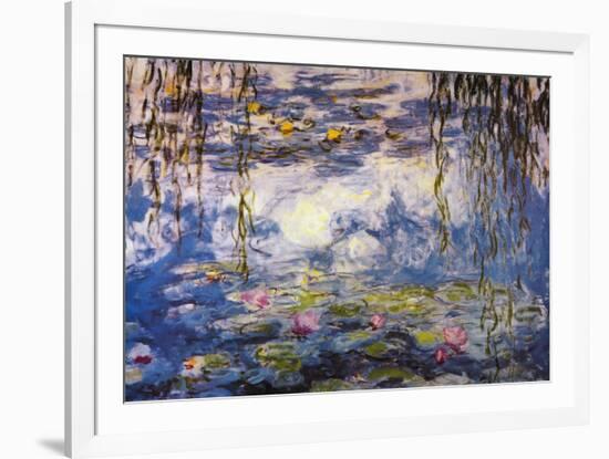 Water Lilies-Claude Monet-Framed Art Print