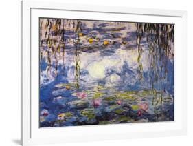 Water Lilies-Claude Monet-Framed Art Print