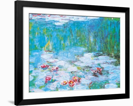 Water Lilies-Claude Monet-Framed Art Print