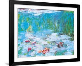 Water Lilies-Claude Monet-Framed Art Print