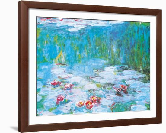 Water Lilies-Claude Monet-Framed Art Print