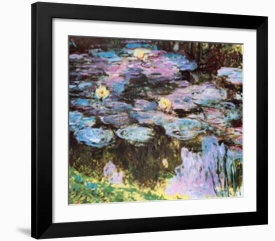 Water Lilies-Claude Monet-Framed Art Print