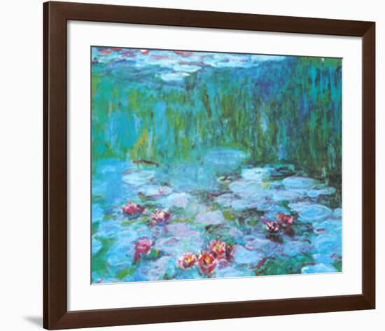 Water Lilies-Claude Monet-Framed Art Print