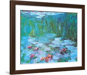 Water Lilies-Claude Monet-Framed Art Print