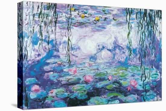 Water Lilies-Claude Monet-Stretched Canvas