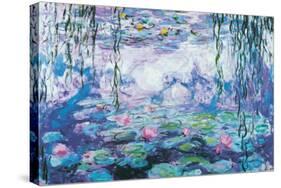 Water Lilies-Claude Monet-Stretched Canvas