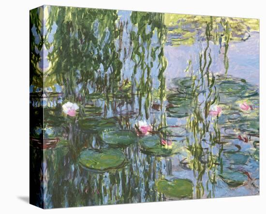 Water Lilies-Claude Monet-Stretched Canvas