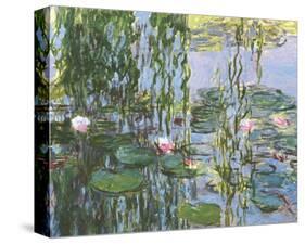 Water Lilies-Claude Monet-Stretched Canvas