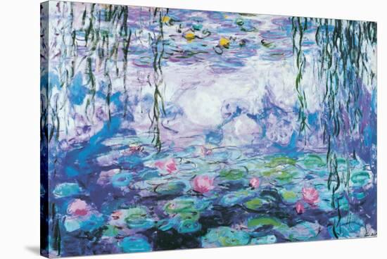 Water Lilies-Claude Monet-Stretched Canvas