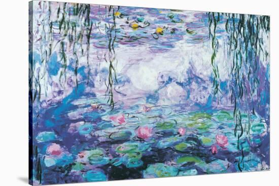 Water Lilies-Claude Monet-Stretched Canvas