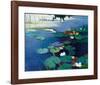 Water Lilies-Tadashi Asoma-Framed Art Print