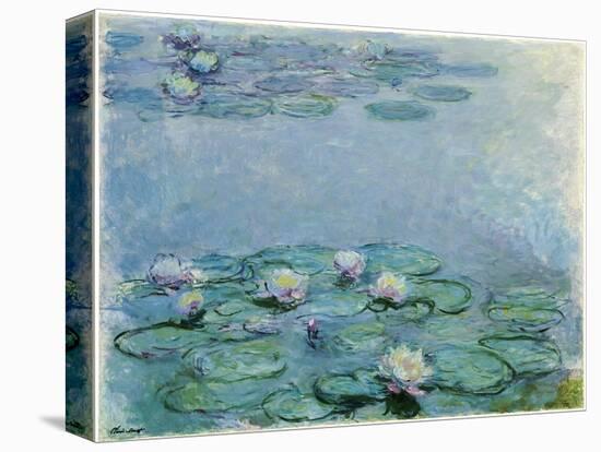 Water Lilies-Claude Monet-Stretched Canvas