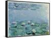 Water Lilies-Claude Monet-Framed Stretched Canvas