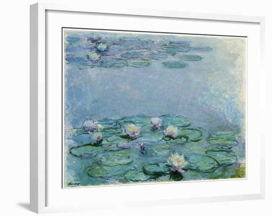 Water Lilies-Claude Monet-Framed Giclee Print