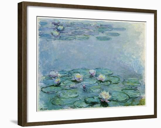 Water Lilies-Claude Monet-Framed Giclee Print