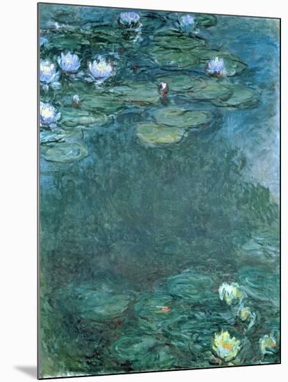 Water-Lilies-Claude Monet-Mounted Giclee Print