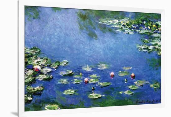 Water Lilies-Claude Monet-Framed Art Print