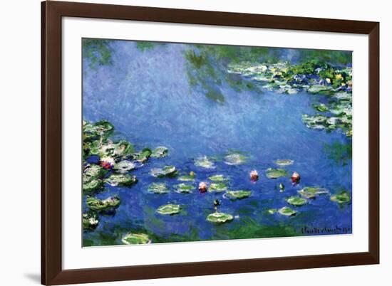 Water Lilies-Claude Monet-Framed Art Print