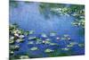 Water Lilies-Claude Monet-Mounted Art Print