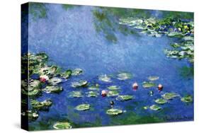 Water Lilies-Claude Monet-Stretched Canvas