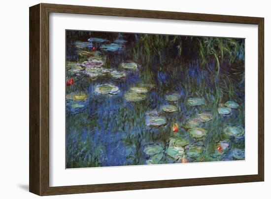 Water Lillies-Claude Monet-Framed Art Print