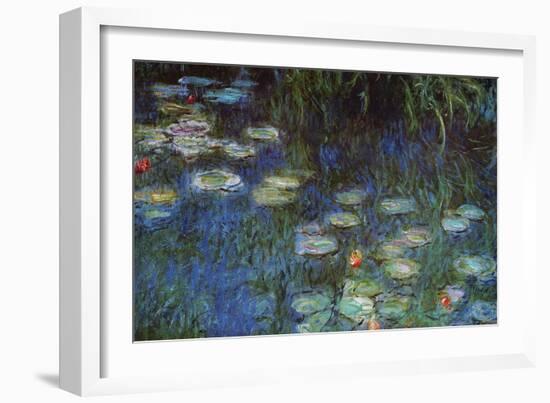 Water Lillies-Claude Monet-Framed Art Print