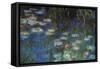 Water Lillies-Claude Monet-Framed Stretched Canvas