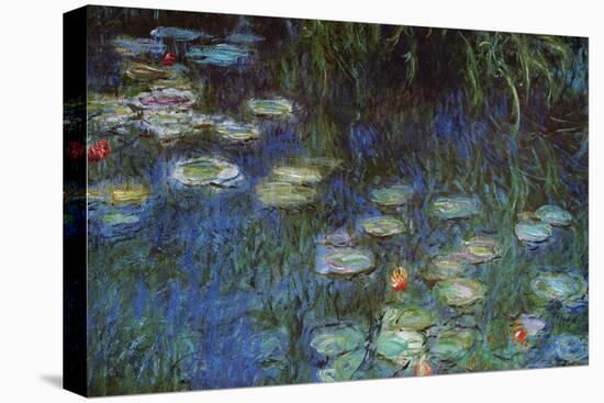 Water Lillies-Claude Monet-Stretched Canvas