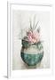 Water Lilly In Vase-OnRei-Framed Art Print
