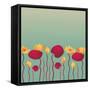 Water Lily Background-Alisa Foytik-Framed Stretched Canvas