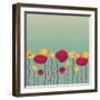 Water Lily Background-Alisa Foytik-Framed Art Print