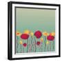 Water Lily Background-Alisa Foytik-Framed Art Print