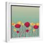 Water Lily Background-Alisa Foytik-Framed Art Print