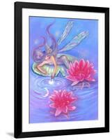 Water Lily Fairy-Judy Mastrangelo-Framed Giclee Print