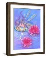 Water Lily Fairy-Judy Mastrangelo-Framed Giclee Print
