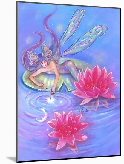 Water Lily Fairy-Judy Mastrangelo-Mounted Giclee Print