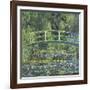 Water Lily Pond, 1899 (blue)-Claude Monet-Framed Art Print