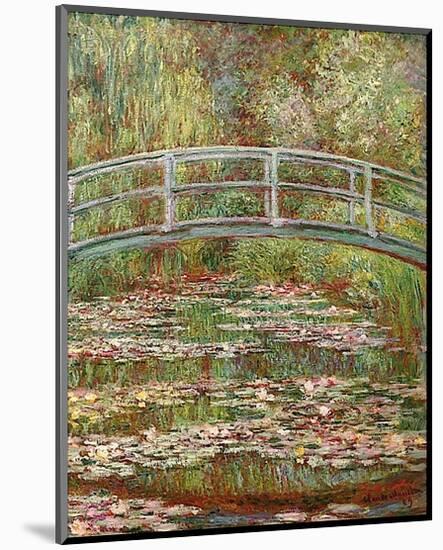 Water Lily Pond, 1899-Claude Monet-Mounted Art Print