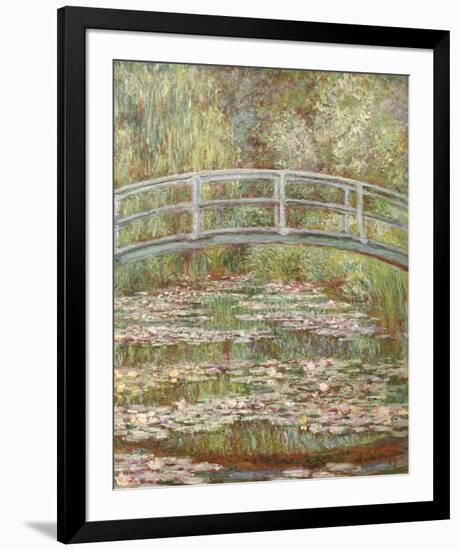 Water Lily Pond, 1899-Claude Monet-Framed Art Print