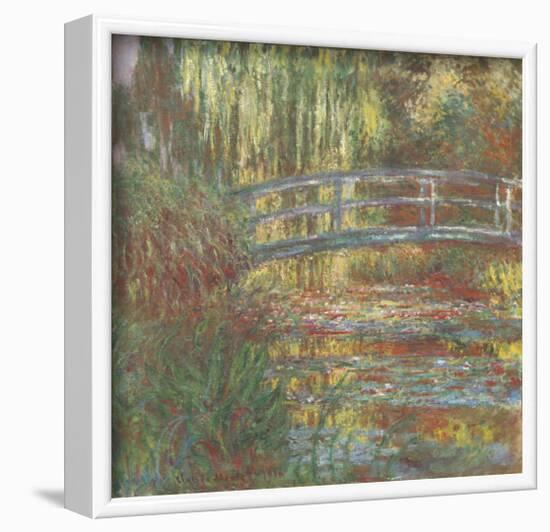 Water Lily Pond, 1900-Claude Monet-Framed Art Print