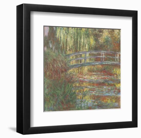 Water Lily Pond, 1900-Claude Monet-Framed Art Print