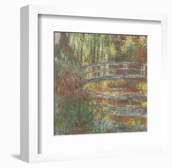 Water Lily Pond, 1900-Claude Monet-Framed Art Print