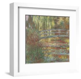 Water Lily Pond, 1900-Claude Monet-Framed Art Print