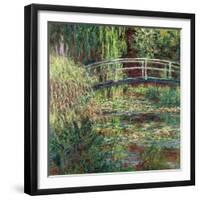 Water Lily Pond, 1900-Claude Monet-Framed Giclee Print