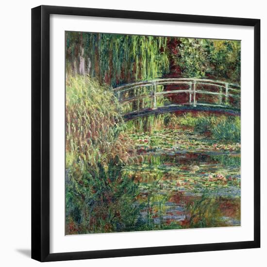 Water Lily Pond, 1900-Claude Monet-Framed Giclee Print