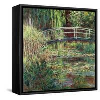 Water Lily Pond, 1900-Claude Monet-Framed Stretched Canvas