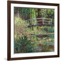 Water Lily Pond, 1900-Claude Monet-Framed Giclee Print