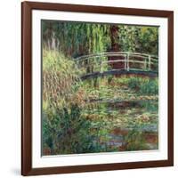 Water Lily Pond, 1900-Claude Monet-Framed Giclee Print