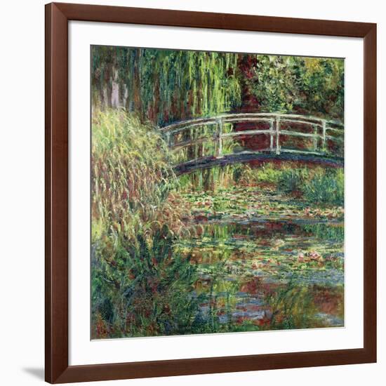 Water Lily Pond, 1900-Claude Monet-Framed Giclee Print