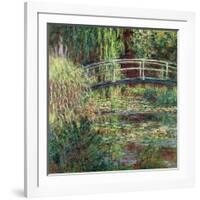 Water Lily Pond, 1900-Claude Monet-Framed Giclee Print